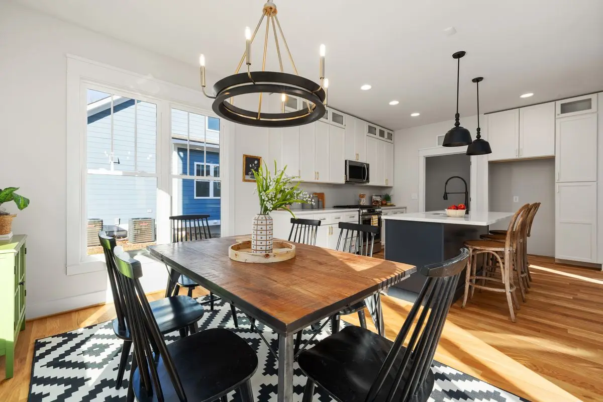 A bright residential interior. Fort Wayne.