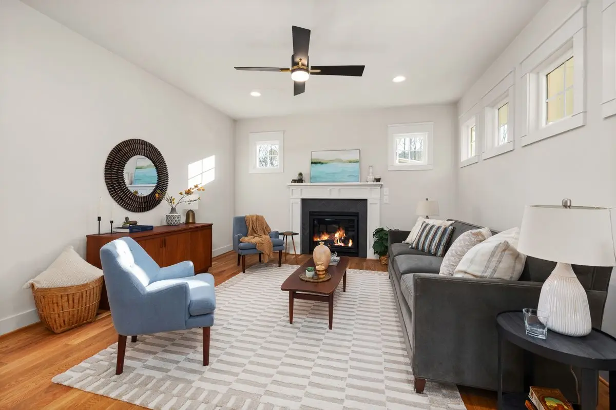 A bright residential interior. Fort Wayne.